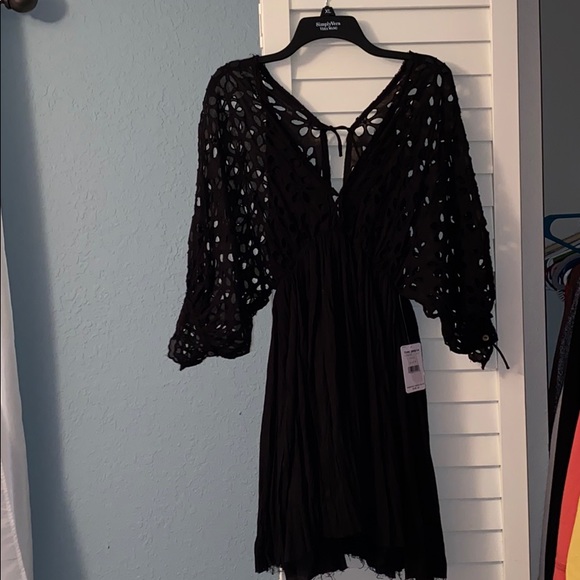 Free People Dresses & Skirts - Free people black dress